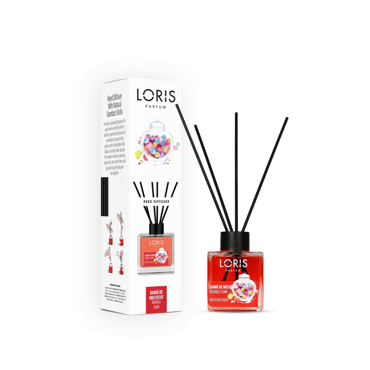 Odorizant camera - Loris Guma de Mestecat - 100 ml