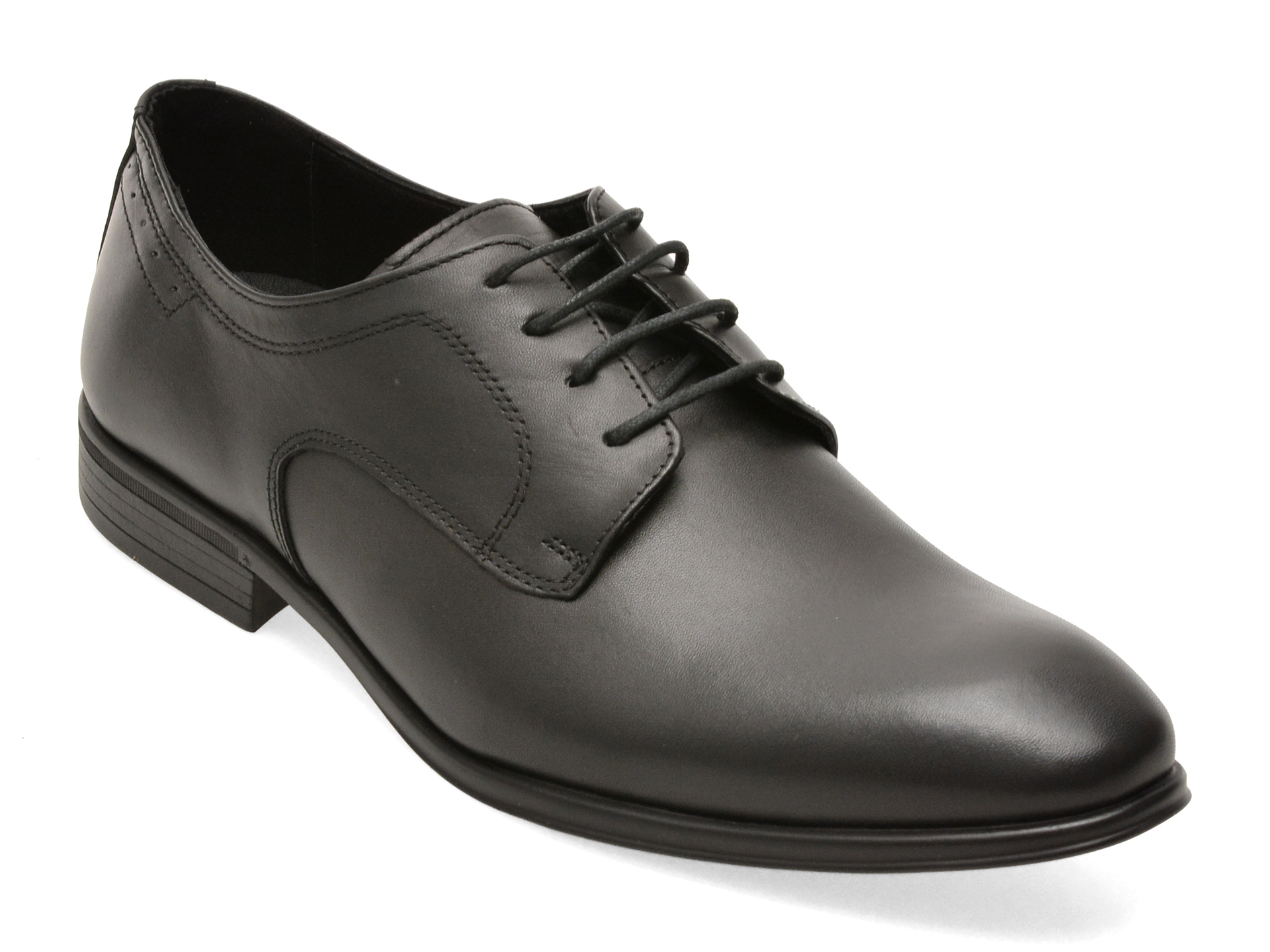 Pantofi eleganti OTTER negri, 560, din piele naturala