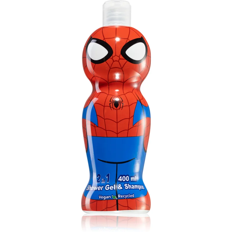 Marvel Spiderman 2 in 1 gel de dus si sampon 400 ml
