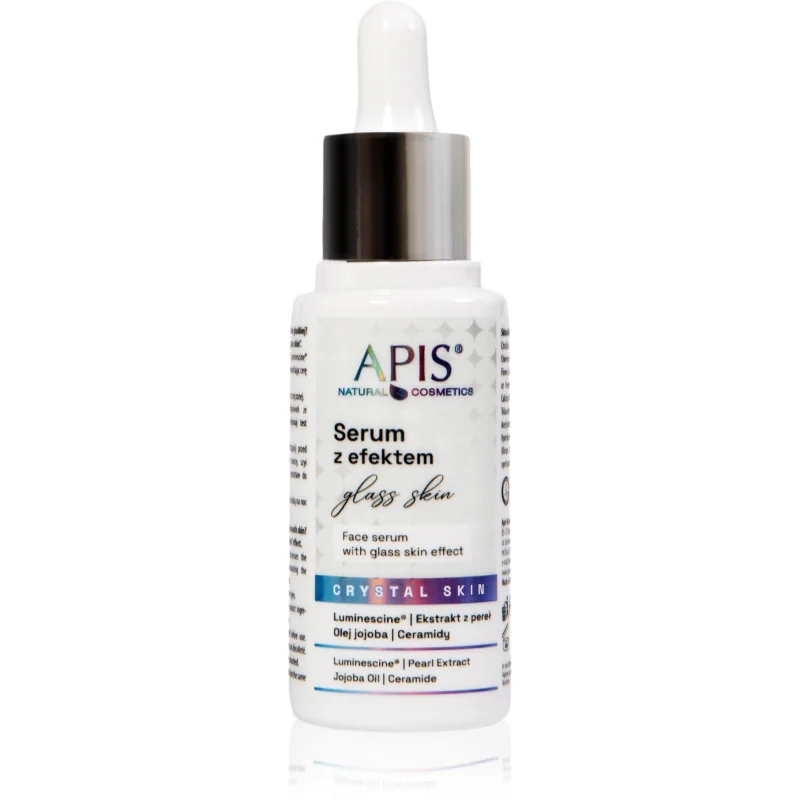 Apis Natural Cosmetics Crystal Skin ser facial cu efect iluminator 30 ml