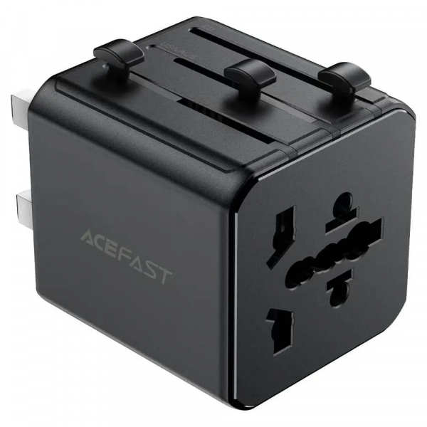 Adaptor Retea Acefast Z11 Travel, Negru