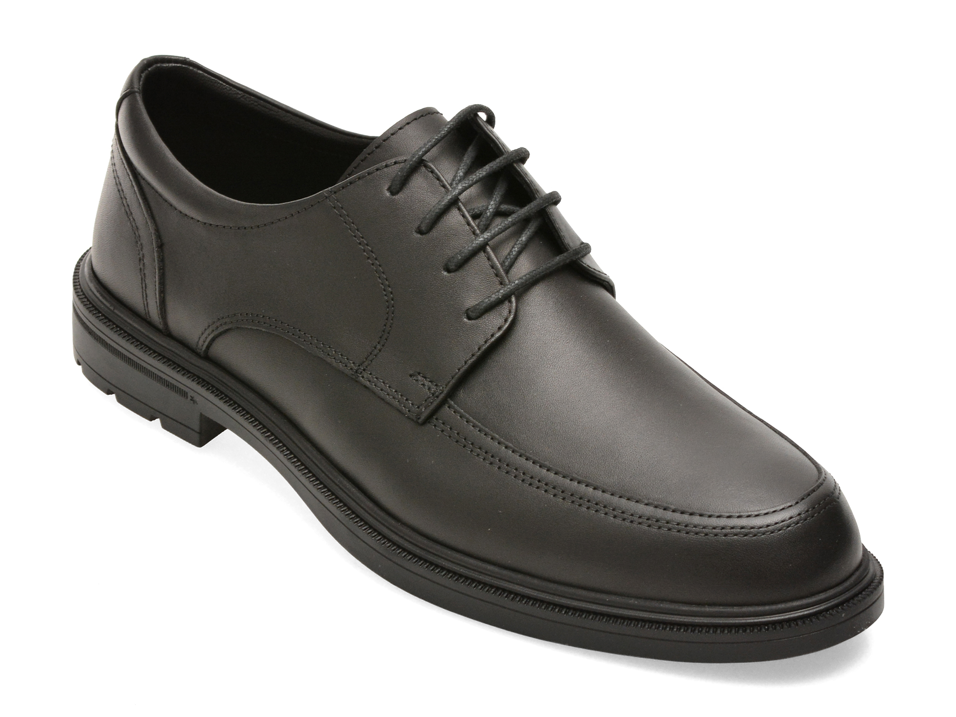 Pantofi eleganti BITE THE BULLET negri, A604, din piele naturala