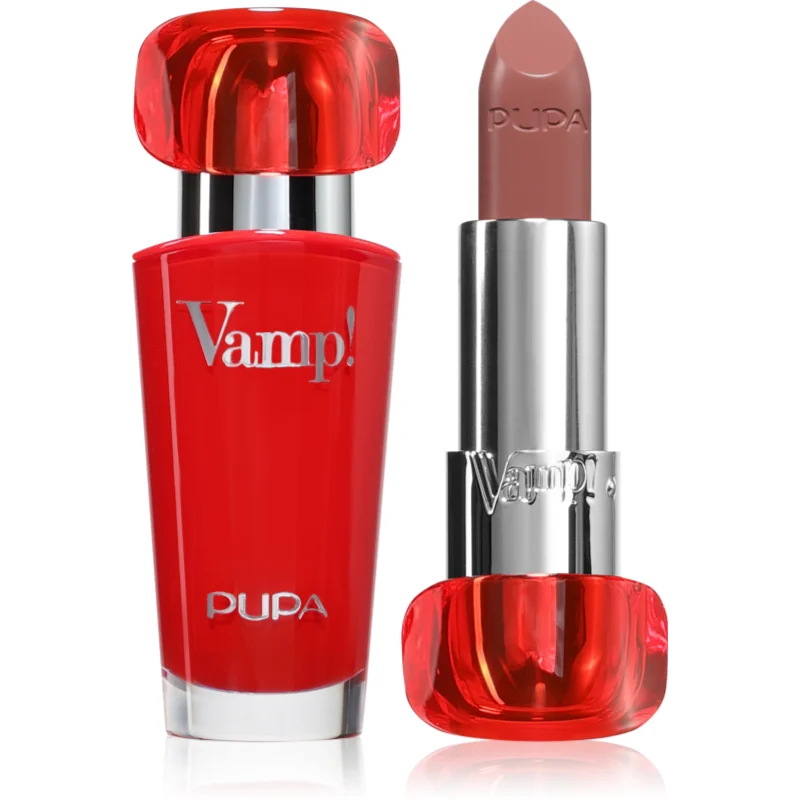 PUPA Milano Vamp! Luminous Lipstick ruj pentru buze culoare 205 Iconic Nude 3.5 g
