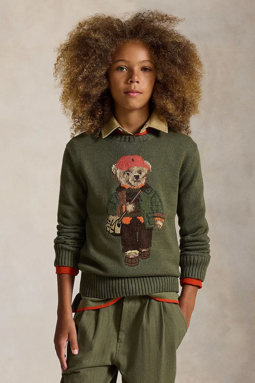 Polo Ralph Lauren  pulover pentru copii din bumbac