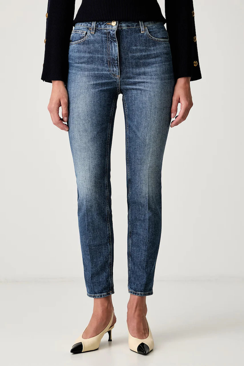 Elisabetta Franchi  blugi slim fit pentru femei