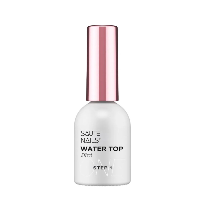 Ojă Semi Saute Nails Water Top Step 1 - 8ml