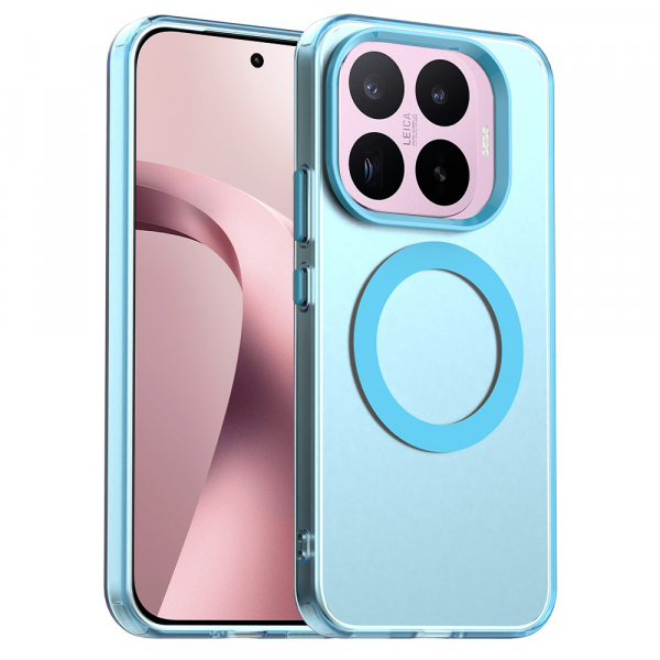 Husa MagSafe pentru Xiaomi 17T, Techsuit, CandyCase, Albastra