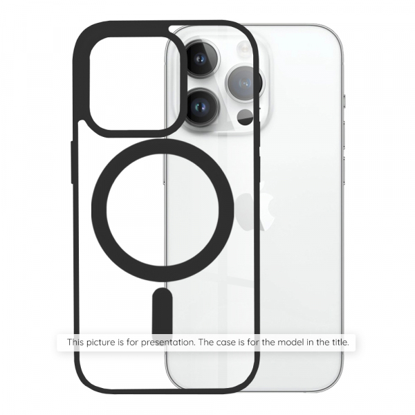 Husa MagSafe pentru Apple iPhone 18 Pro Max / 17 Pro Max, Techsuit, Pro, Neagra