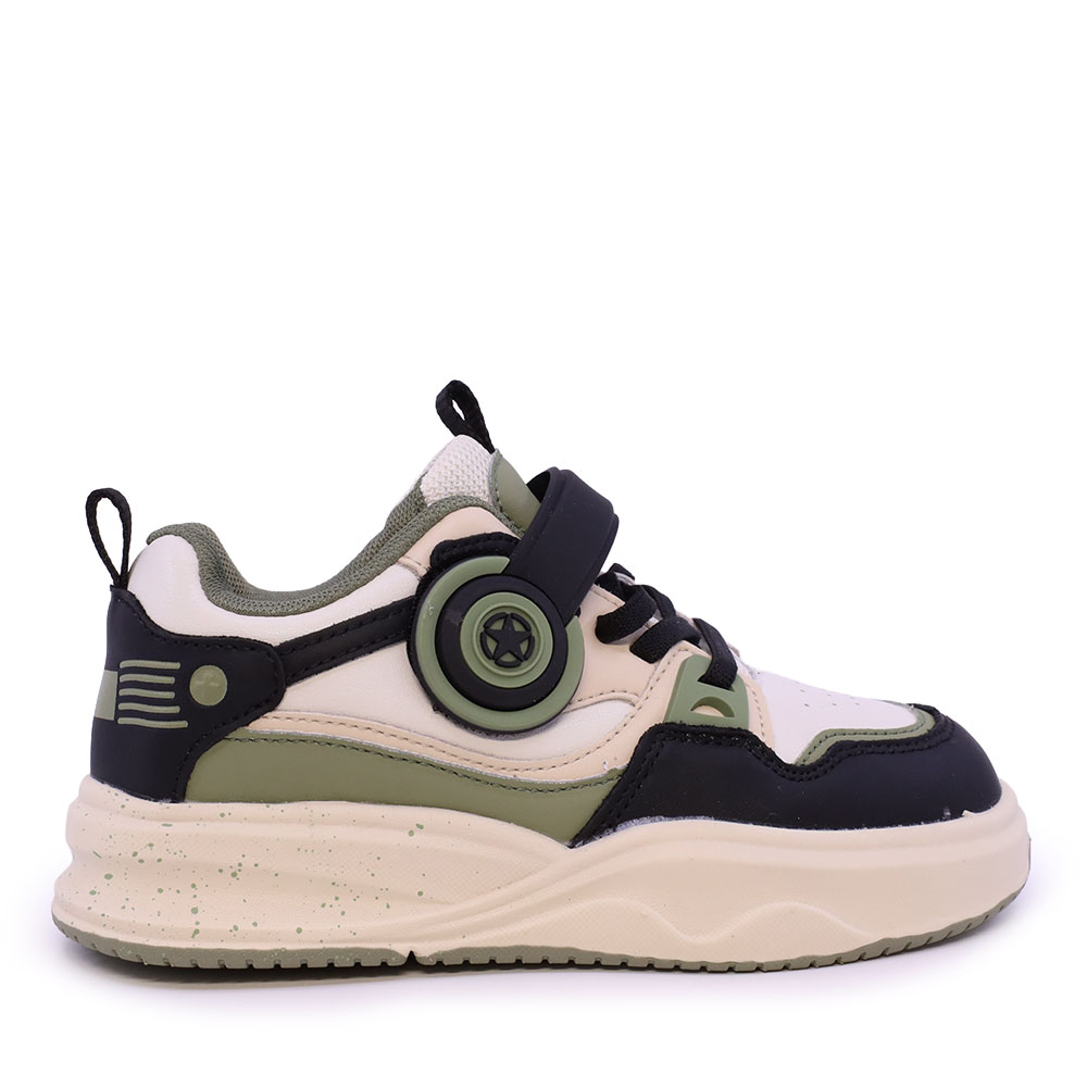 Sneakers băieti Benvenuti kaki 1532MP0420V