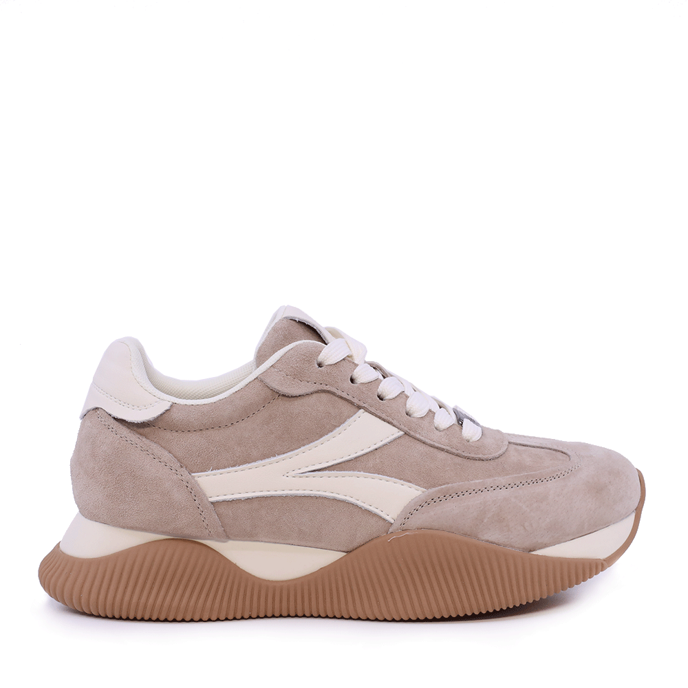 Sneakers femei Benvenuti bej din piele 3742DP307VBE