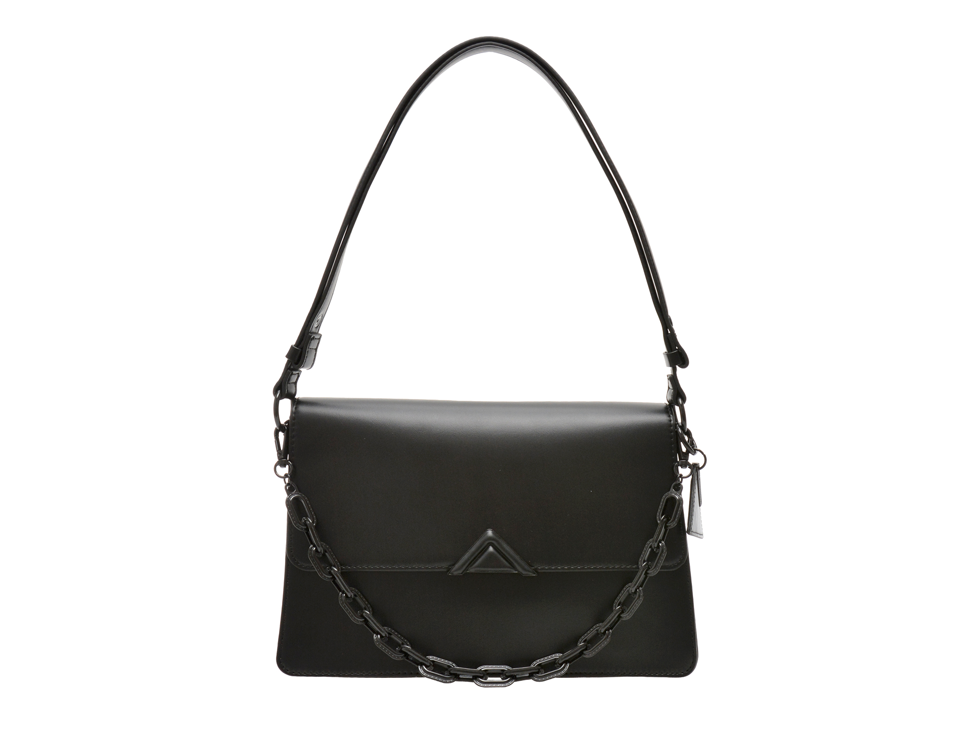 Geanta ALDO neagra, LUXEBAG 008, din piele ecologica