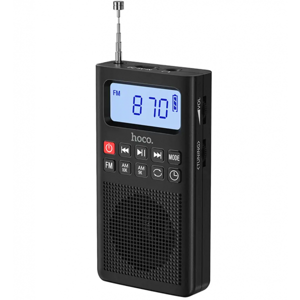 Radio Portabil HOCO HI51, Negru