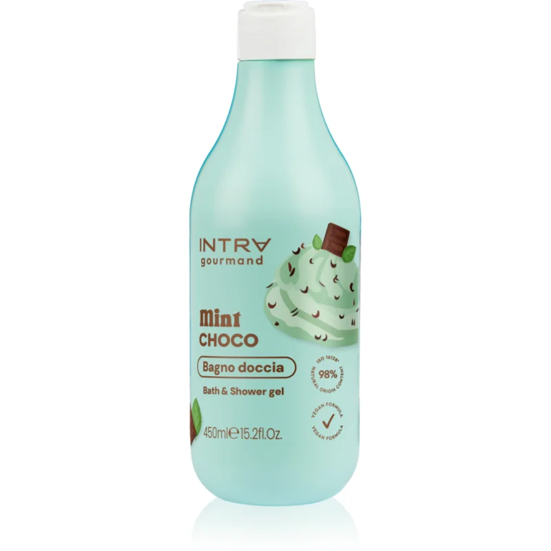 Phytorelax Laboratories Intra Gourmand Mint Choco gel de dus si baie 450 ml