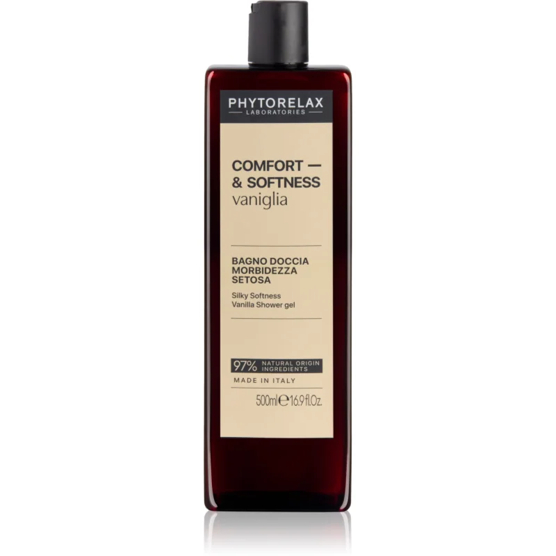 Phytorelax Laboratories Comfort & Softness Vanilla gel calmant pentru dus 500 ml
