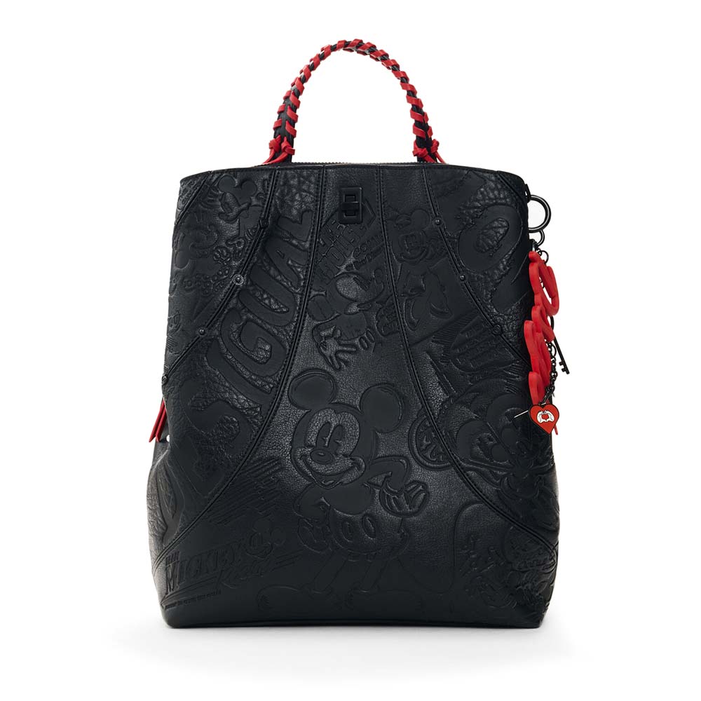 Rucsac femei DESIGUAL, licență Disney negru 2182RUCSSAKP03N