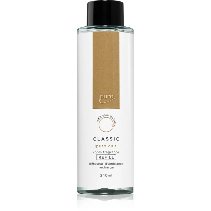 ípuro Classic Cuir reumplere în aroma difuzoarelor 240 ml
