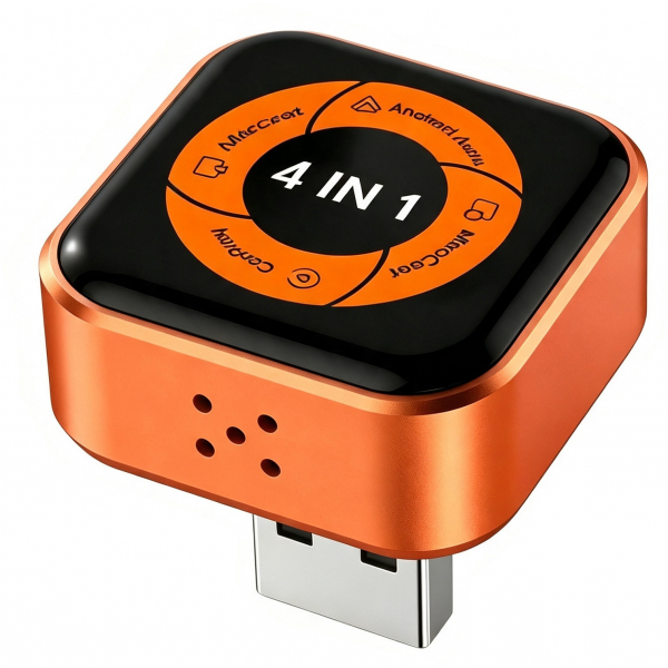 Adaptor Carplay / Android Auto Wireless Carlinkit Mini Ultra6 pentru Apple iPhone / Android Series