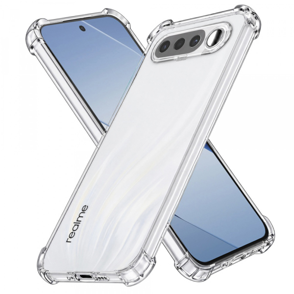 Husa pentru Realme 16, Techsuit, Shockproof Clear, Transparenta