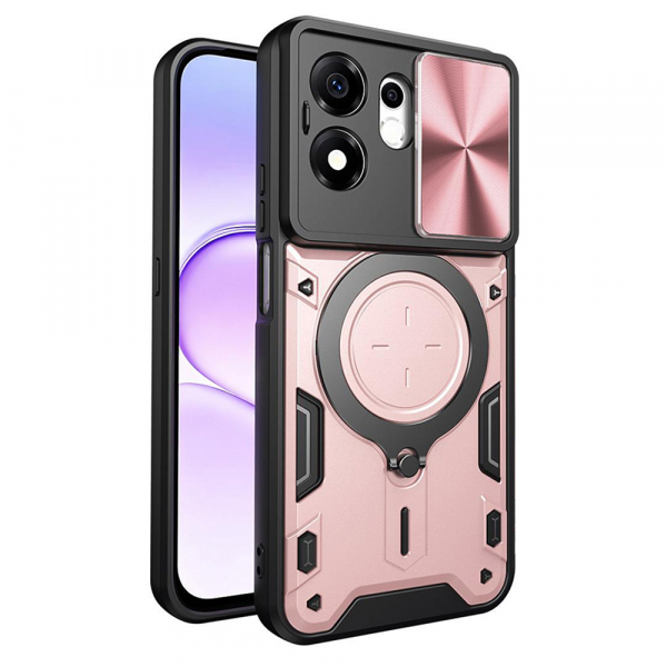 Husa pentru Honor 600 Smart, Techsuit, CamGuard Pro, Roz Aurie