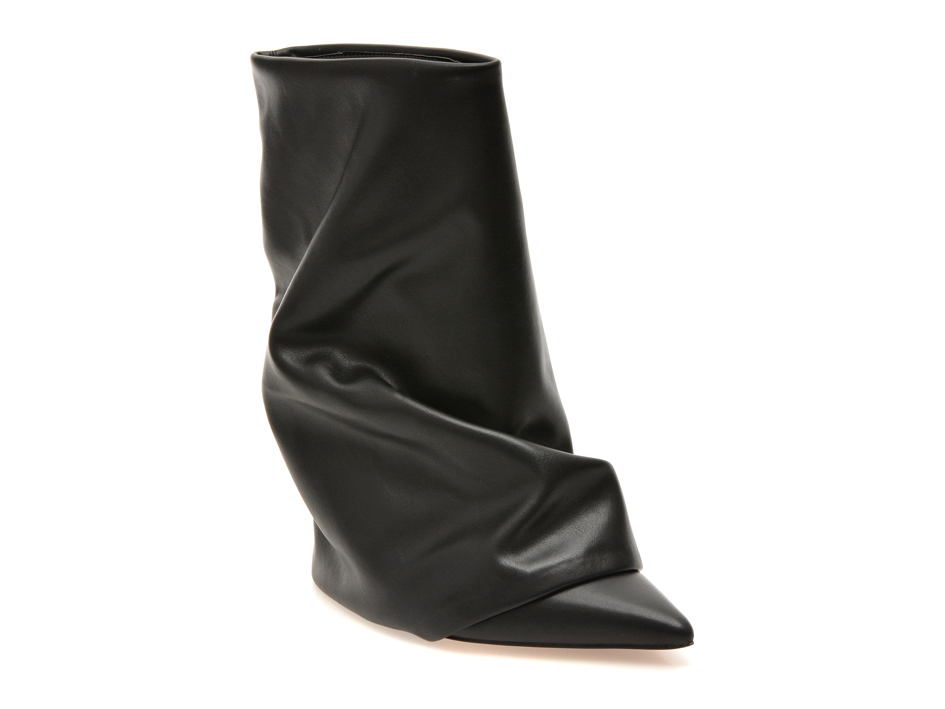 Botine elegante ALDO negre, KERLON 001, din piele ecologica