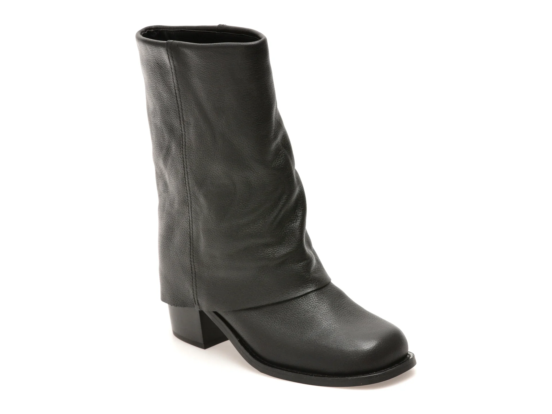 Ghete ALDO negre, NOLYA 001, din piele naturala