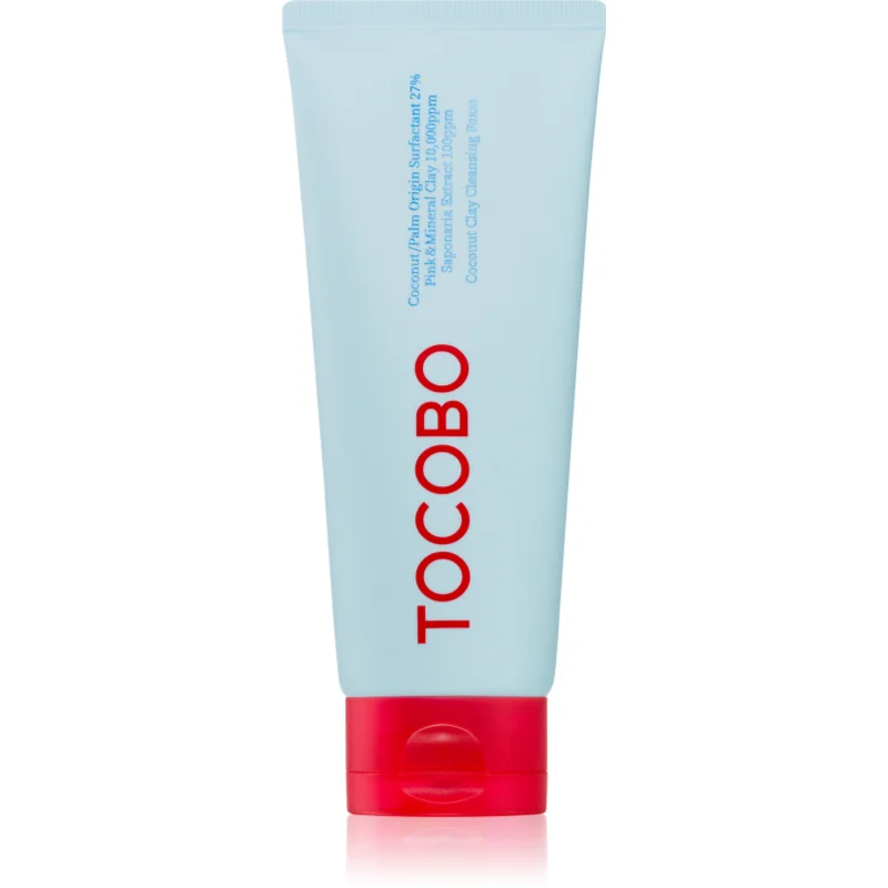 TOCOBO Coconut Clay Cleansing Foam Spuma curatare intensa. cu argila 150 ml