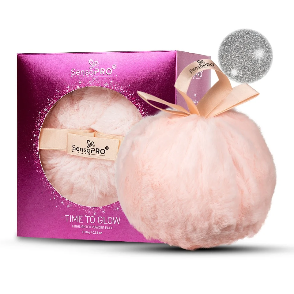 Iluminator Pudra Face & Body Time to Glow SensoPRO Milano, Diamond Dust