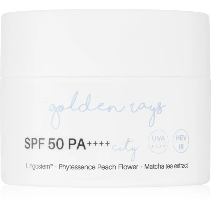 Nacomi Next Level Golden Rays crema de zi SPF 50 city 50 ml