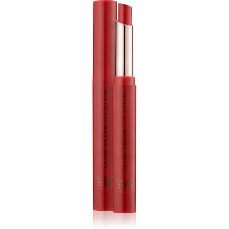 MUA Makeup Academy Satin Sheen ruj satinat culoare Agenda 1.5 g