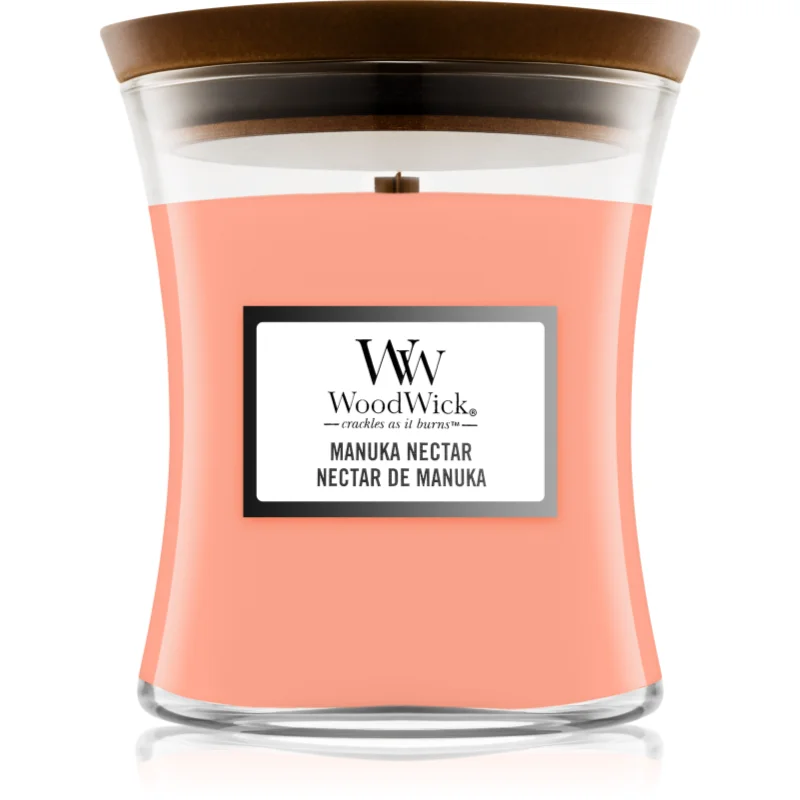 Woodwick Manuka Nectar lumânare parfumată 275 g