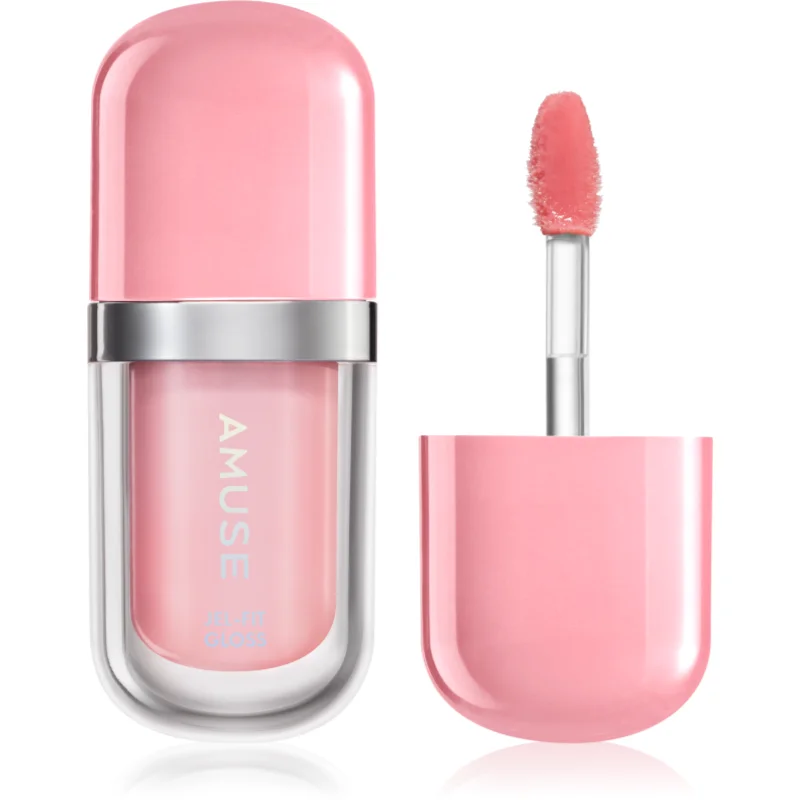 AMUSE Jel-Fit Gloss lip gloss hidratant cu efect de crestere culoare White Boksoonga 3.8 g