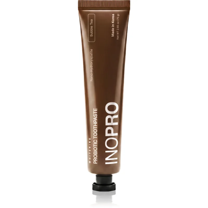 InoPro Probiotic Toothpaste pasta de dinti pentru albire aroma Bubble Tea 75 g