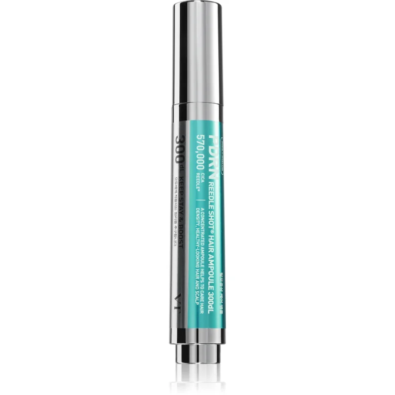 VT Cosmetics PDRN Reedle Shot Hair Ampoule 300 ser pentru scalp pentru întărirea și creșterea părului 15 ml