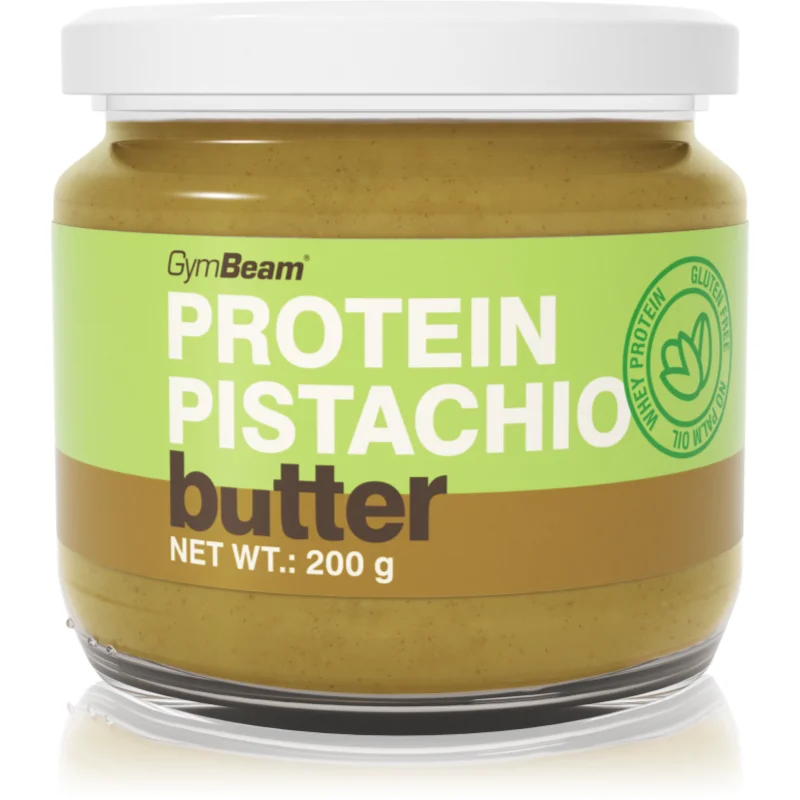 GymBeam Protein Pistachio Butter unt de nuci cu proteine 200 g