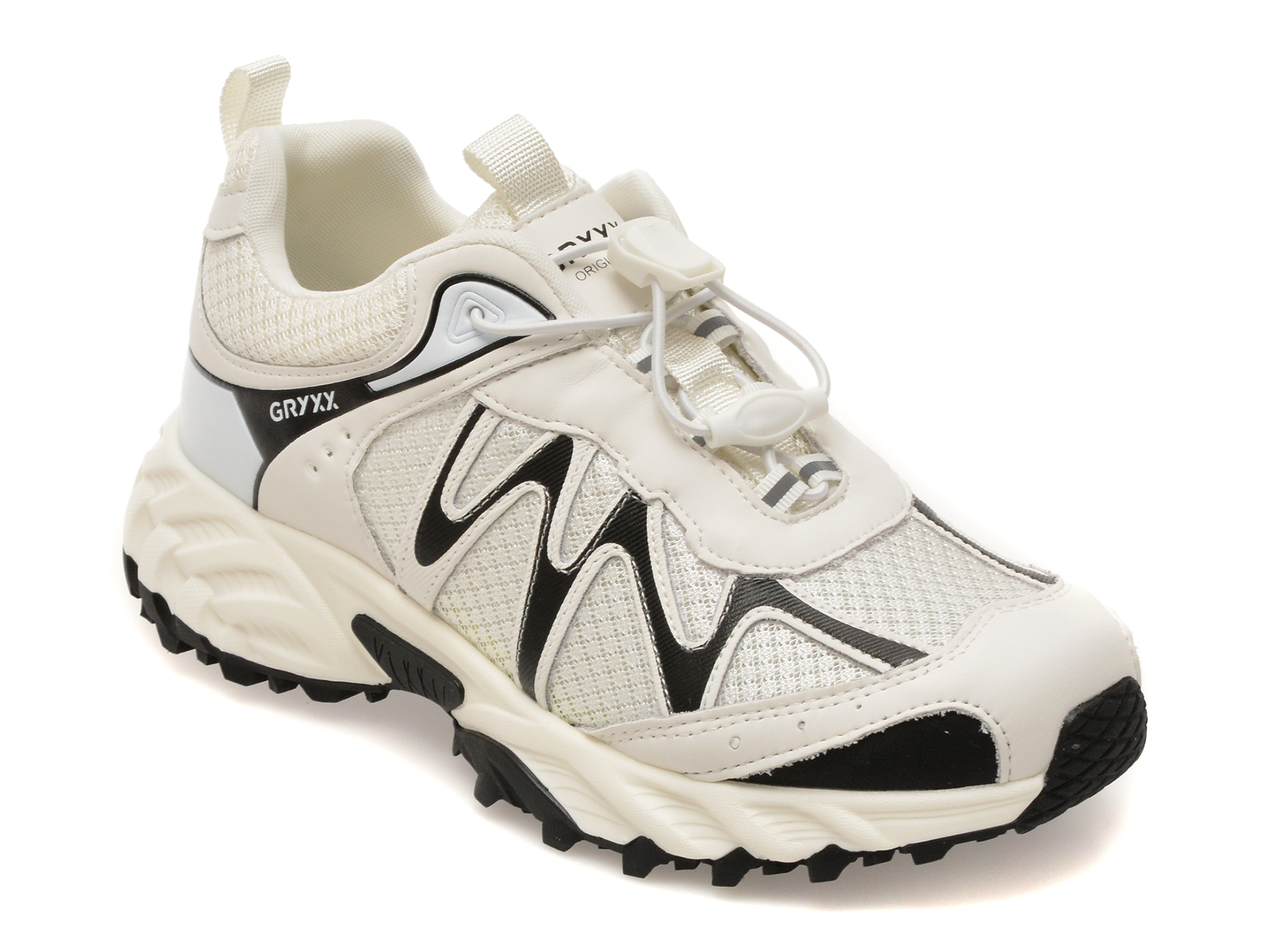 Pantofi sport GRYXX albi, 161, din material textil