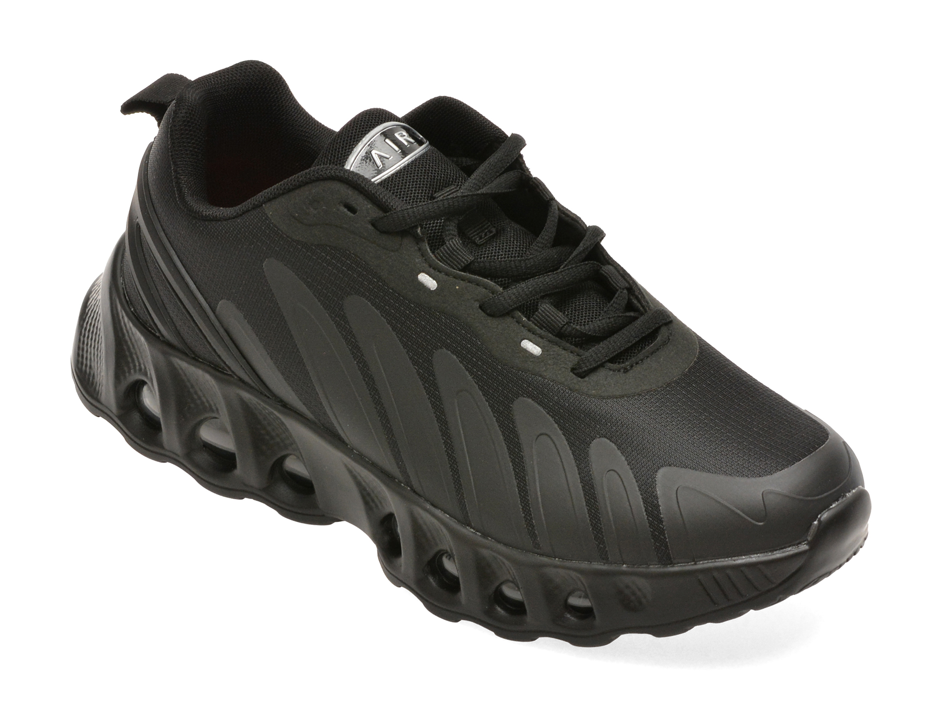Pantofi sport BITE THE BULLET negri, M26, din material textil