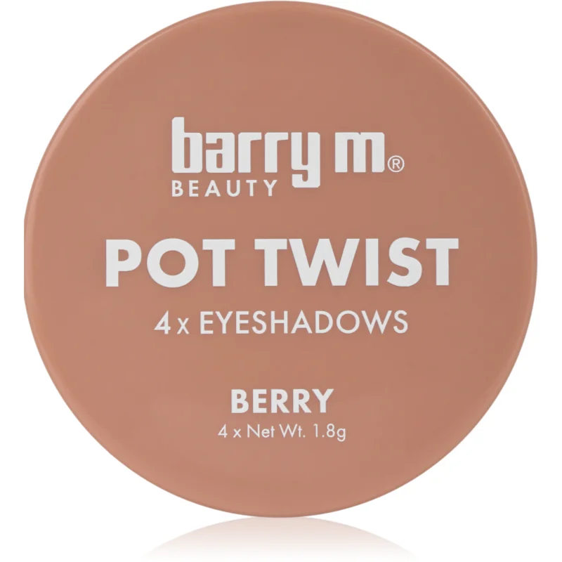 Barry M Pot Twist fard de pleoape cremos culoare 4x1.8 g