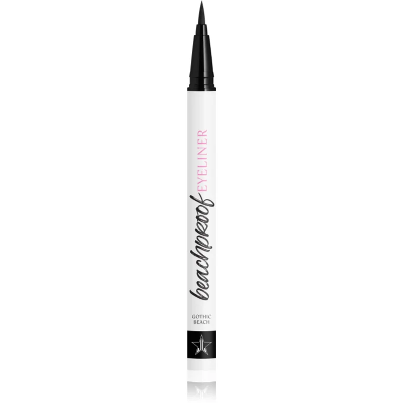 Jeffree Star Cosmetics Gothic Beach BeachProof Eyeliner tuș de ochi tip cariocă culoare Gothic Beach - Black 0.5 ml