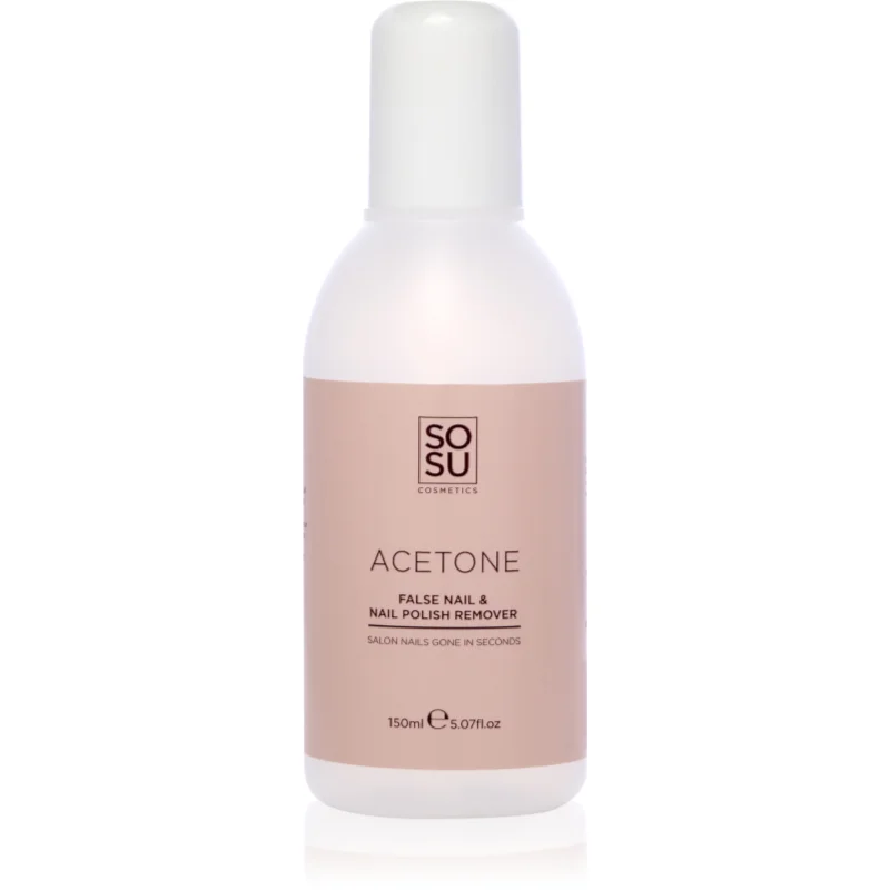 SOSU Cosmetics Gone Girl Acetone dizolvant pentru oja 150 ml