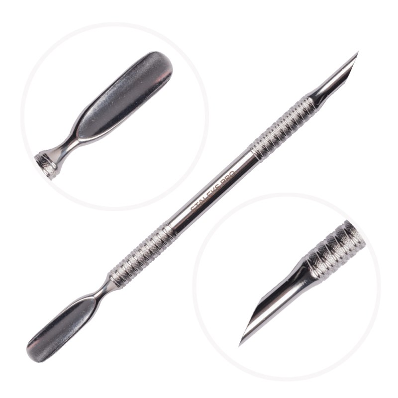 Instrument pt cuticule Staleks Pro Expert cu 2 capete PE-90/2