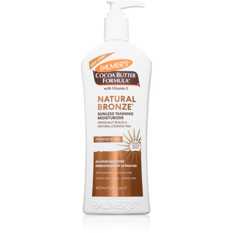 Palmer’s Cocoa Butter Formula Natural Bronze lotiune autobronzanta pentru corp pentru bronzare treptata 400 ml