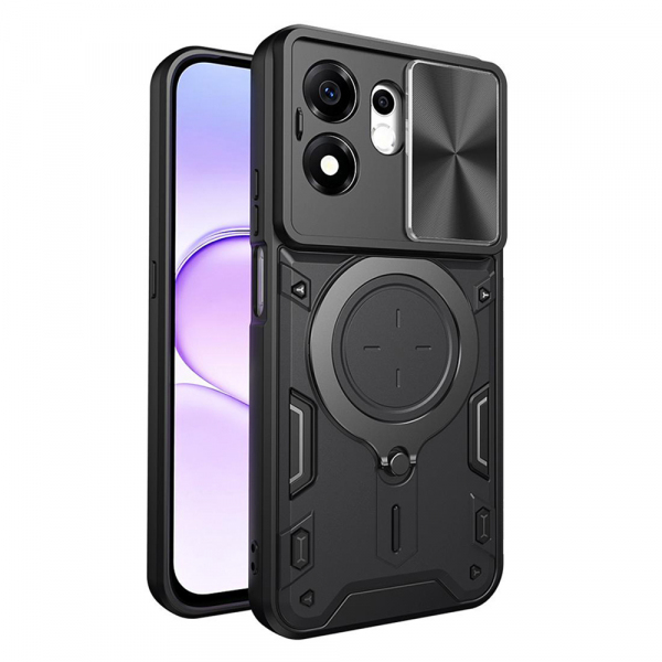 Husa pentru Honor 600 Smart, Techsuit, CamGuard Pro, Neagra
