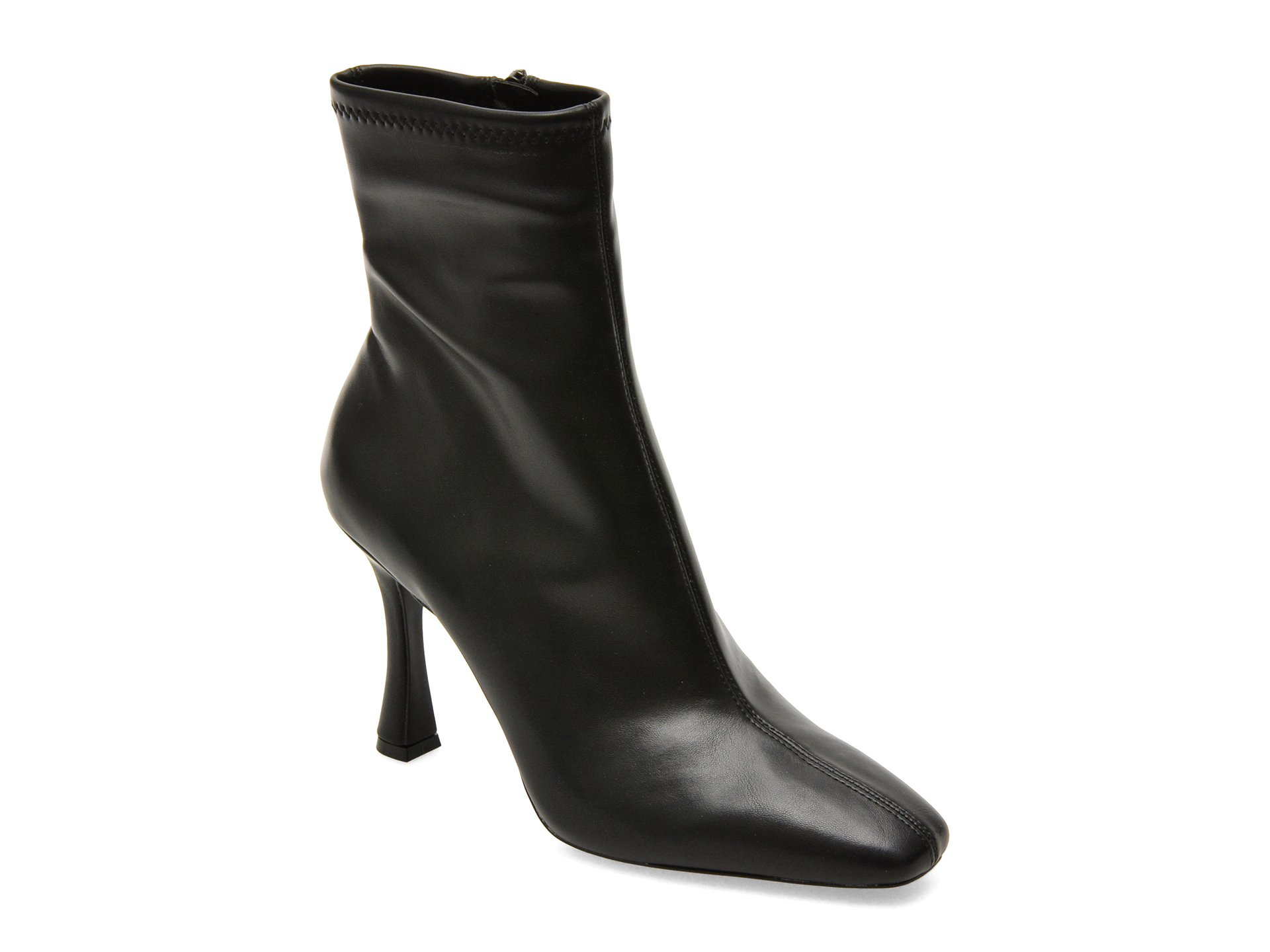 Botine elegante ALDO negre, RANABELILA 001, din piele ecologica