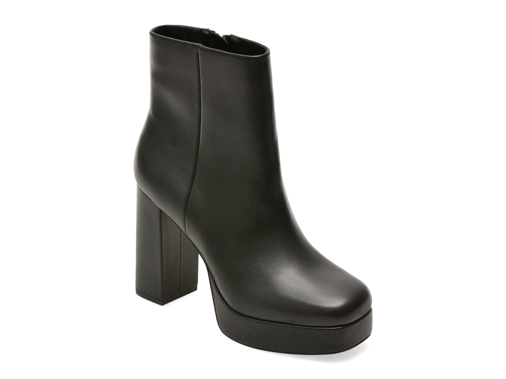 Botine ALDO negre, VAYLEN 001, din piele naturala