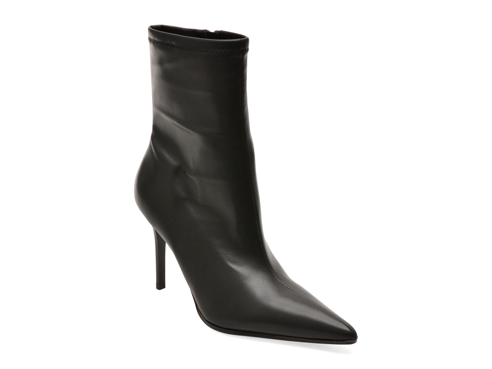 Botine elegante ALDO negre, OLILACAN 001, din piele ecologica