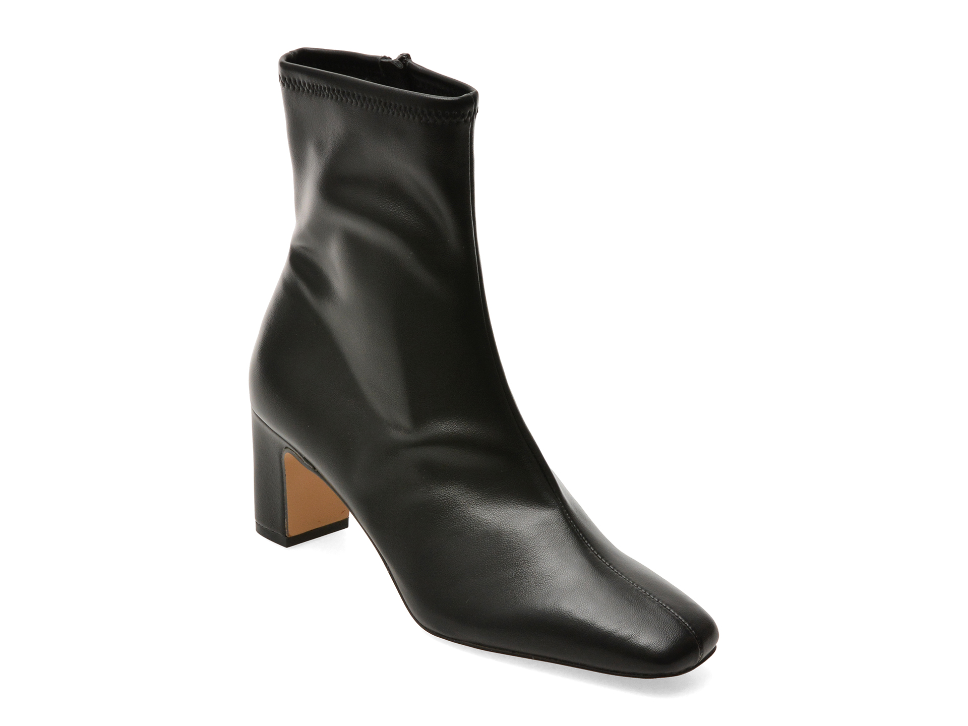 Botine ALDO negre, KAYIA 001, din piele ecologica