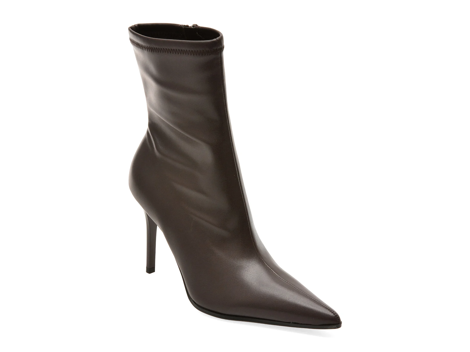 Botine elegante ALDO maro, OLILACAN 201, din piele ecologica