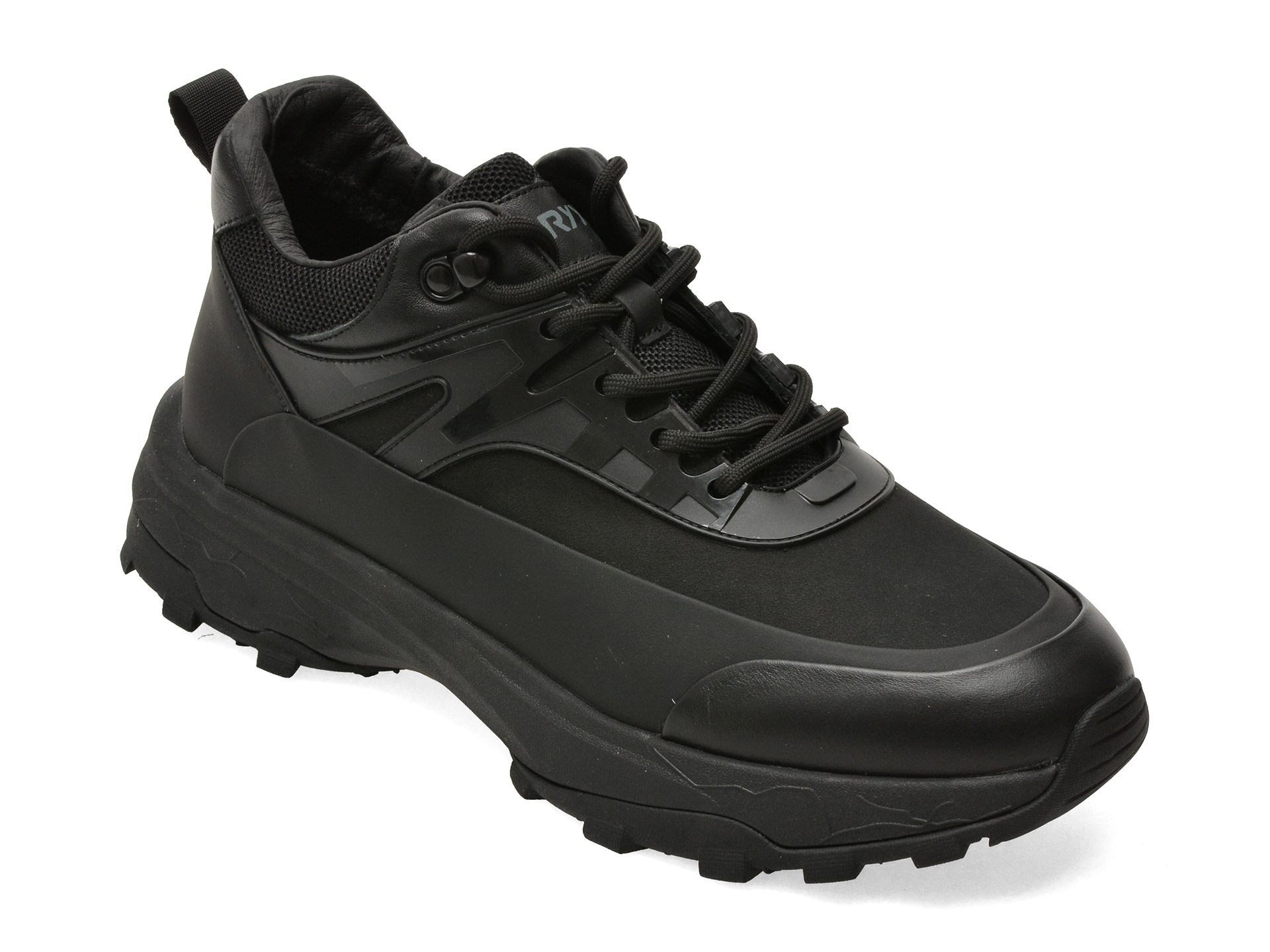 Ghete GRYXX negre, 923711, din piele ecologica