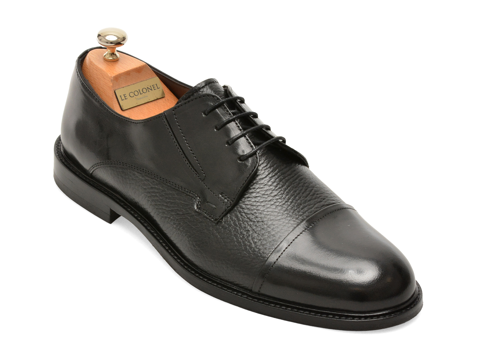 Pantofi eleganti LE COLONEL negri, 75303, din piele naturala