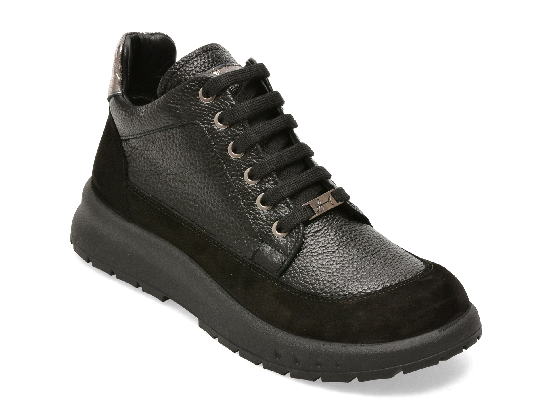 Ghete GRYXX negre, 2418053, din piele naturala